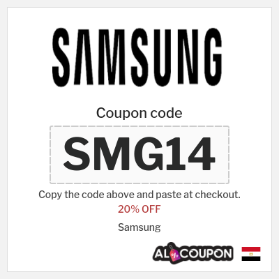 Coupon for Samsung (SMG14) 20% OFF