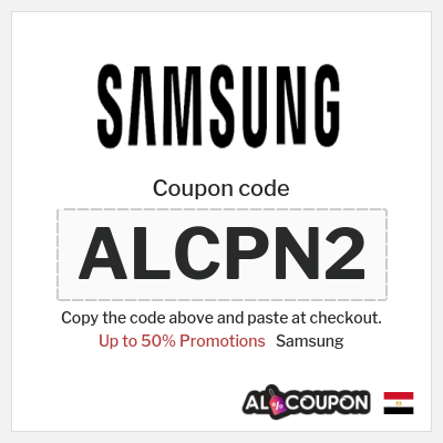 Samsung Coupon (ALCPN2) Black Friday Samsung Promo Code
