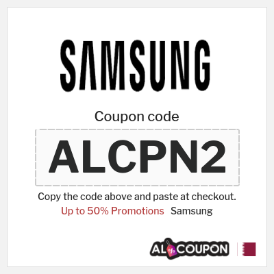 Samsung Coupon (ALCPN2) Black Friday Samsung Promo Code