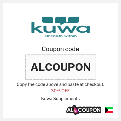 Coupon for Kuwa Supplements (ALCOUPON) 30% OFF