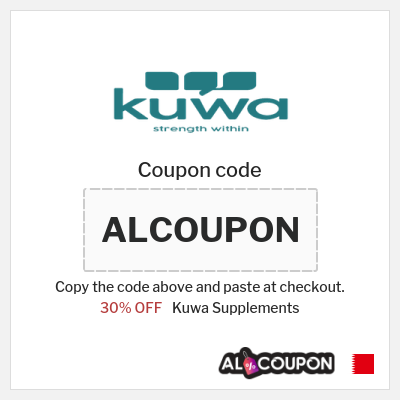 Coupon for Kuwa Supplements (ALCOUPON) 30% OFF