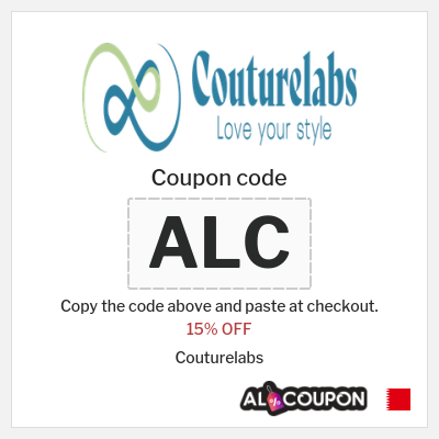 Coupon discount code for Couturelabs 15% OFF