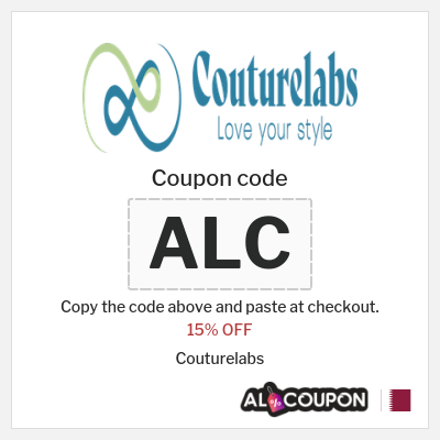 Coupon discount code for Couturelabs 15% OFF