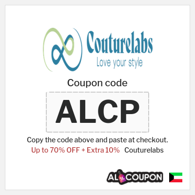 Coupon for Couturelabs (ALCP) Up to 70% OFF + Extra 10%