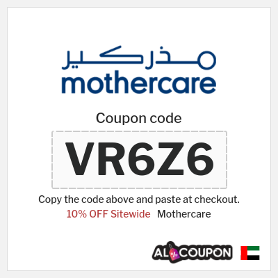 Coupon for Mothercare (VR6Z6) 10% OFF Sitewide