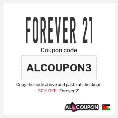 Coupon discount code for Forever 21 10% OFF