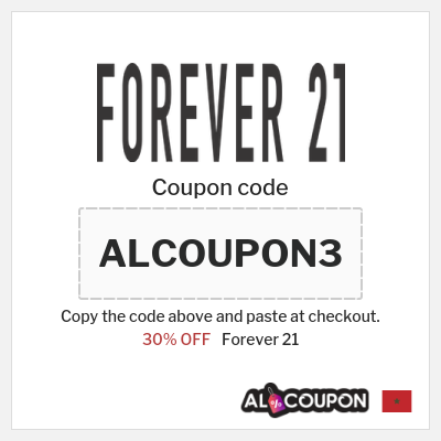 Coupon discount code for Forever 21 10% OFF