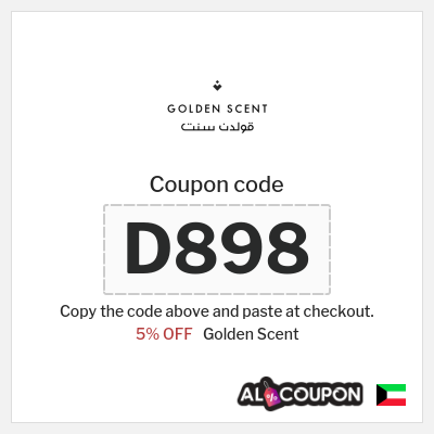 Coupon for Golden Scent (D898) 5% OFF