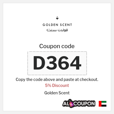 Coupon for Golden Scent (D364) 5% Discount