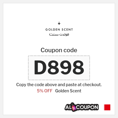 Golden Scent Coupon (D898) Golden Scent discount code 2025