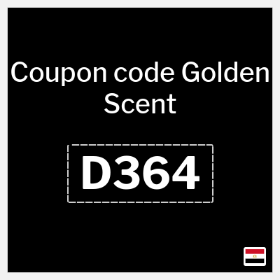 Golden Scent Coupon (D364) Golden Scent discount code 2026
