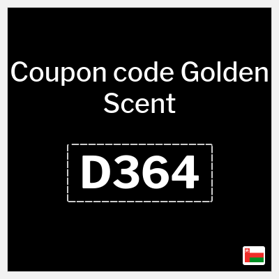 Golden Scent Coupon (D364) Golden Scent discount code 2026