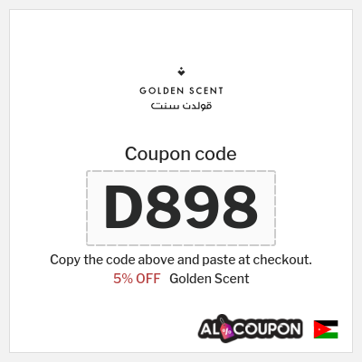 Golden Scent Coupon (D898) Golden Scent discount code 2026