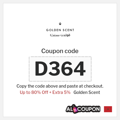 Golden Scent Coupon (D364) Golden Scent Discount Code 80%