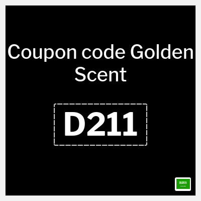 Coupon for Golden Scent (D211) Up to 80% Off + Extra 5%