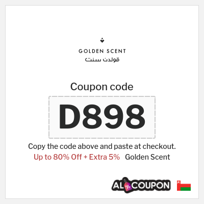 Golden Scent Coupon (D211) Golden Scent Discount Code 80%