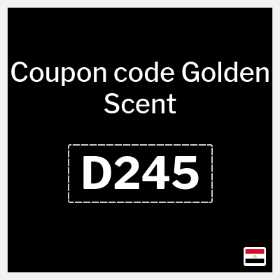 Golden Scent Coupon (D364) Golden Scent discount code 2025