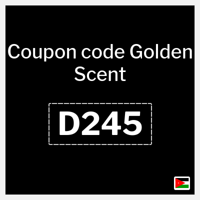 Golden Scent Coupon (D364) Golden Scent discount code 2025