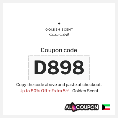 Golden Scent Coupon (D898) Golden Scent Discount Code 80%