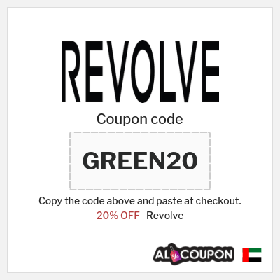 Coupon for Revolve (GREEN20) 20% OFF
