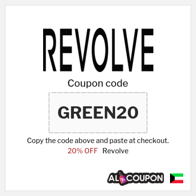 Coupon for Revolve (GREEN20) 20% OFF