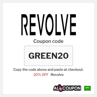 Coupon for Revolve (GREEN20) 20% OFF