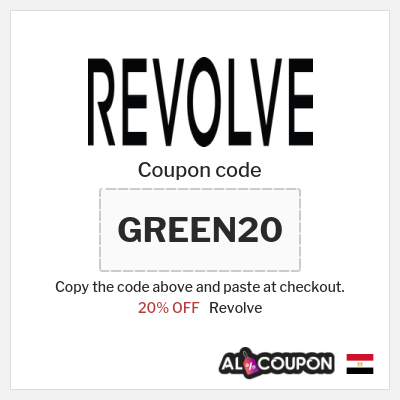 Coupon for Revolve (GREEN20) 20% OFF