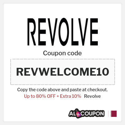 Coupon for Revolve (REVWELCOME10) Up to 80% OFF + Extra 10%
