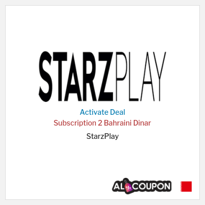 Coupon discount code for StarzPlay Free Trial