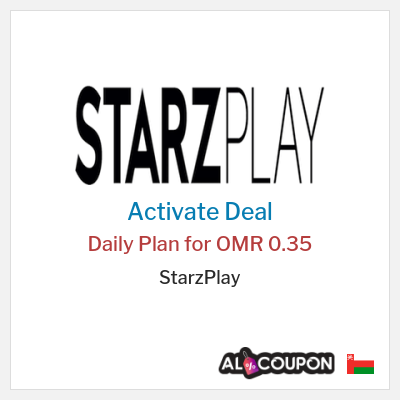 Coupon discount code for StarzPlay 7 Days Free Trial