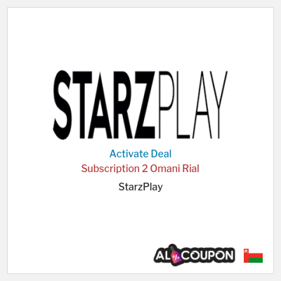 Special Deal for StarzPlay Subscription 2 Omani Rial