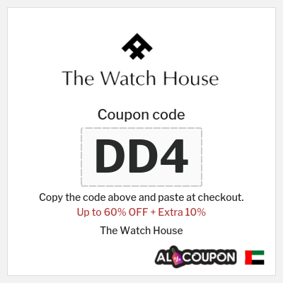 Coupon discount code for The Watch House 10% OFF