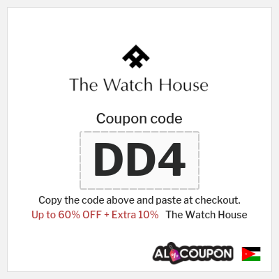 Coupon discount code for The Watch House 10% OFF