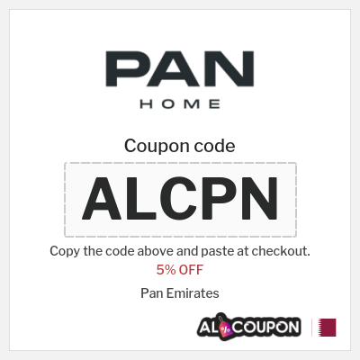 Coupon for Pan Emirates (ALCPN) 5% OFF