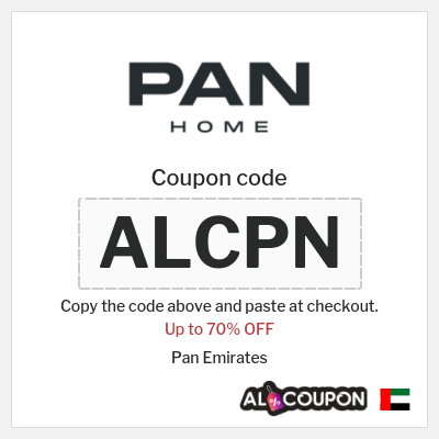 Coupon for Pan Emirates (ALCPN) Up to 70% OFF