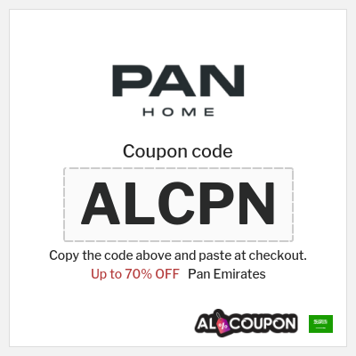 Coupon for Pan Emirates (ALCPN) Up to 70% OFF