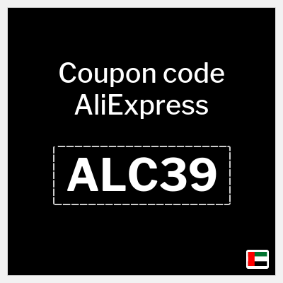 Coupon for AliExpress (ALC39) 38.2 AED discount