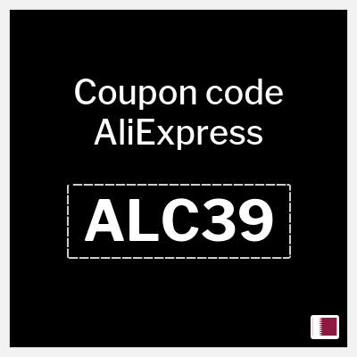 Coupon for AliExpress (ALC39) 37.8 QR discount