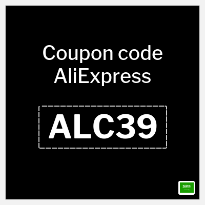 Coupon for AliExpress (ALC39) 39 SAR discount