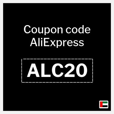 Coupon for AliExpress (ALC20) 19.6 AED discount
