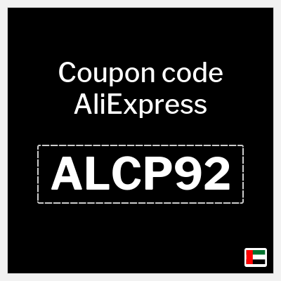 Coupon for AliExpress (ALCP92) 18.6 AED discount