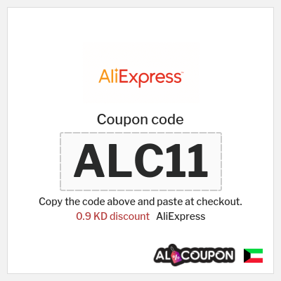 Coupon for AliExpress (ALC11) 0.9 KD discount