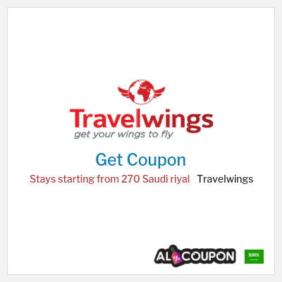 Coupon discount code for Travelwings 30% OFF
