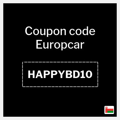 Coupon for Europcar (HAPPYBD10) Up to 25% OFF + Extra 10%