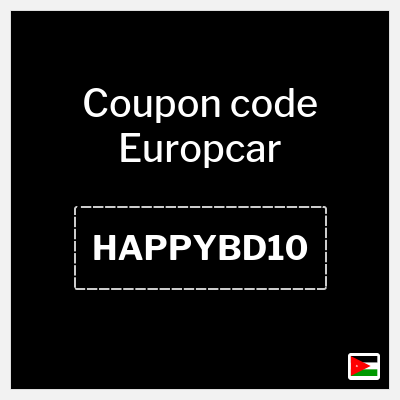 Coupon for Europcar (HAPPYBD10) Up to 25% OFF + Extra 10%