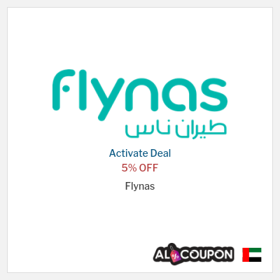 Special Deal for Flynas 5% OFF