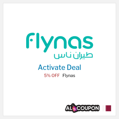 Special Deal for Flynas 5% OFF