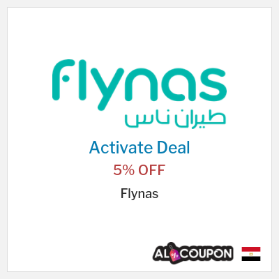 Special Deal for Flynas 5% OFF