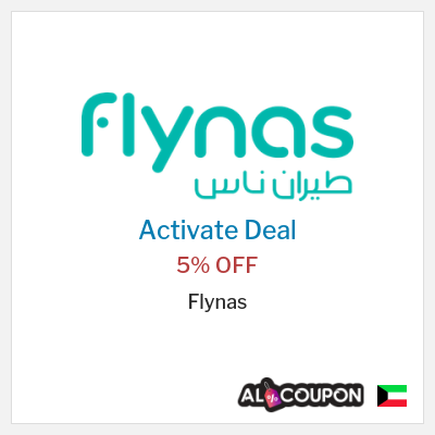 Special Deal for Flynas 5% OFF