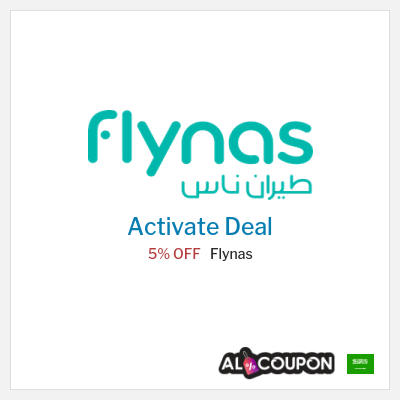 Special Deal for Flynas 5% OFF